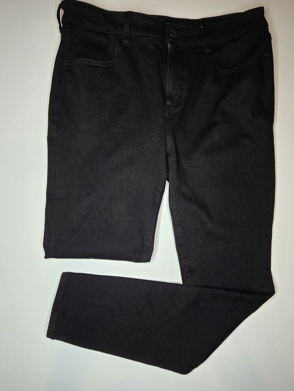 American Eagle The Dream Jean High Rise Jegging Black Womens 14 Long